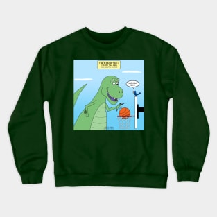 T-Rex Basketball Crewneck Sweatshirt